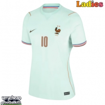France Kylian Mbappe #10 Replica Away Shirt Ladies World Cup 2026 Short Sleeve
